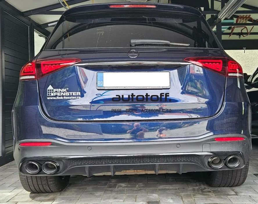 Difuzor 53AMG Mercedes GLE W167 SUV (2019+) Full Black