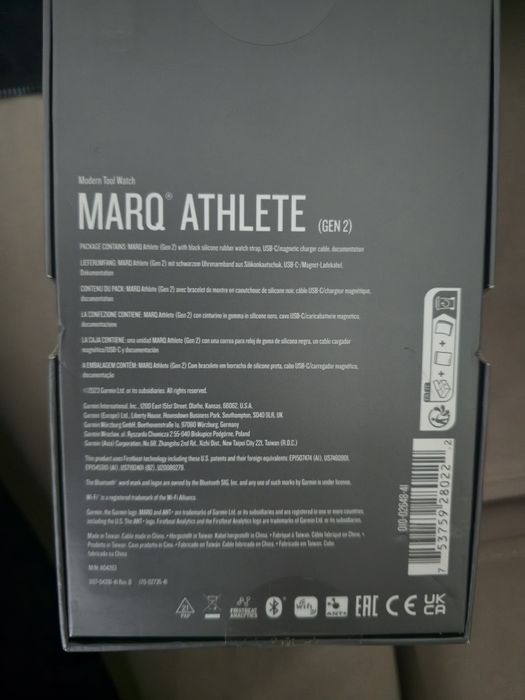 Garmin mraq athlete  gen 2