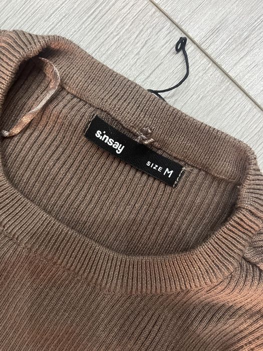 Bluza mulata maro din sinsay