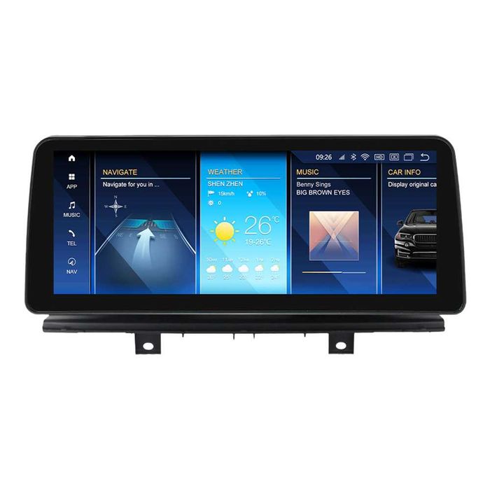 Навигация с ANDROID 14 8GB RAM 128GB HDD BMW F20 F21 F30 F31 F32 F33 БМВ Ф20 Ф30 Ф31 + Apple Carplay