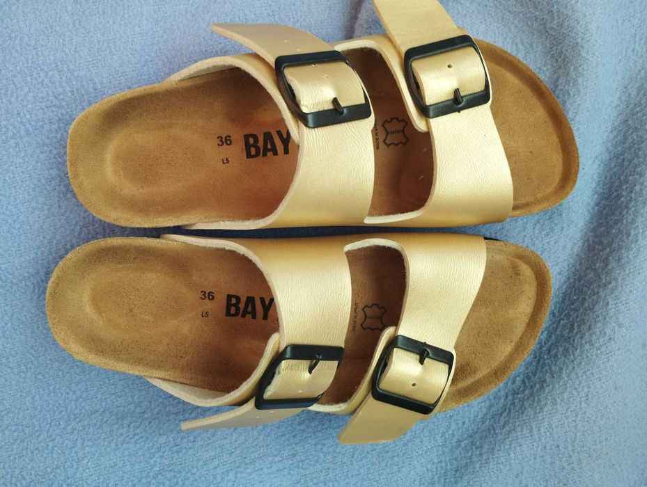 Сандали Unisa, чехли Bayton и Birkenstock номер 36.