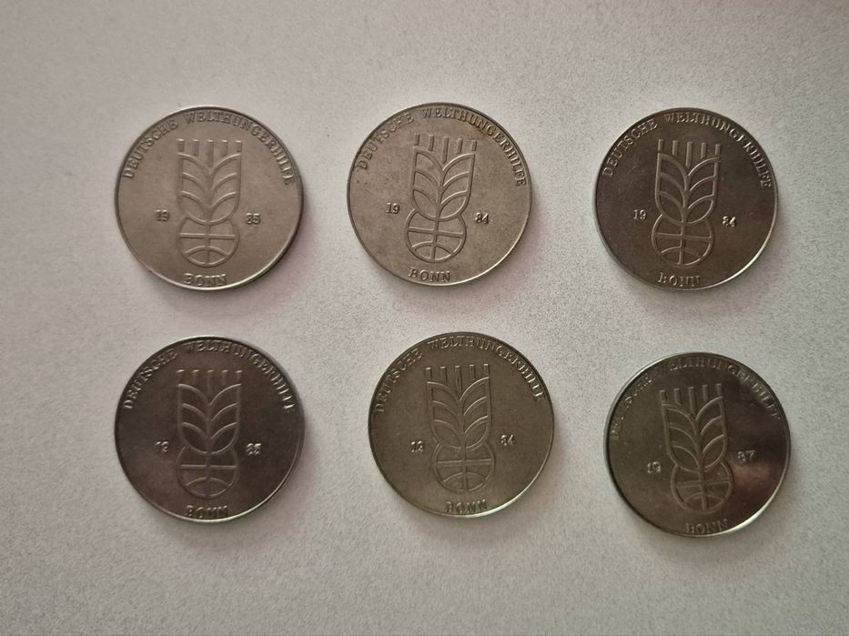 Посребрена монета, медал