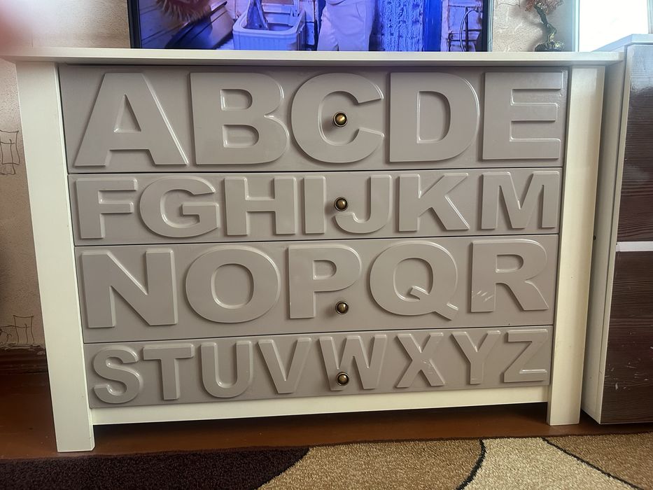 Комод английский «Алфавит»
