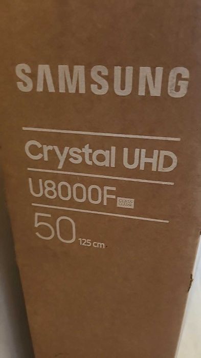 Продавам нов телевизор Samsung Crystal UHD U8000F, 50" (125 см)