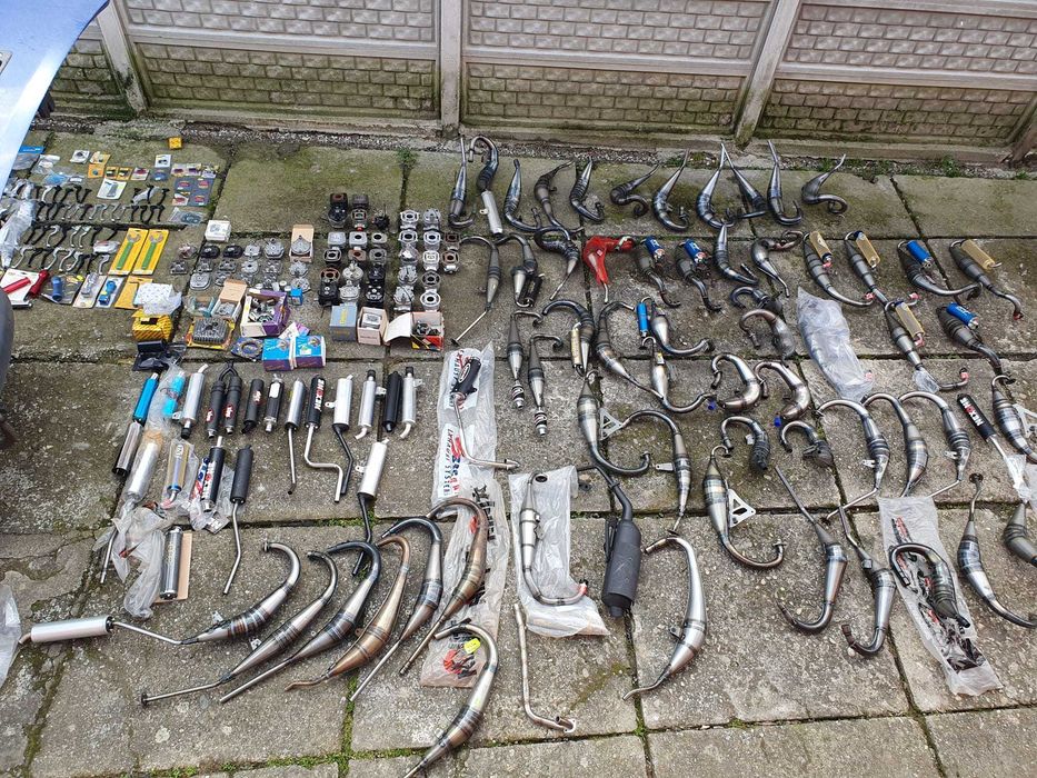 Toba Evacuare Rezonator Set Motor Derbi Senda Aprilia Rs Sr Piaggio Nrg Peugeot JetForce Gilera Yamaha Mbk Booster