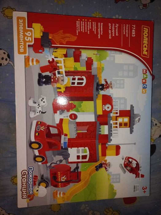 Конструктор Полесье Пожарная станция