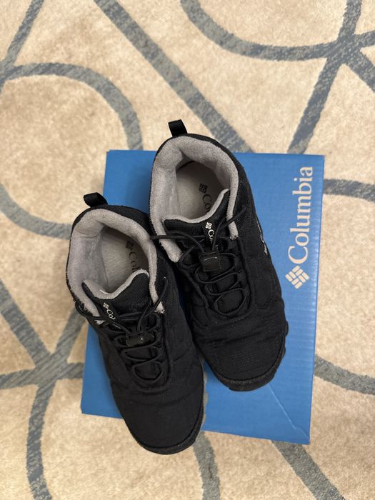 Детские утепленные ботинки кроссовки Columbia
