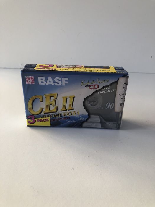 Casete audio basf philps