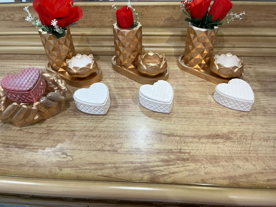 Золотой скульптурный набор