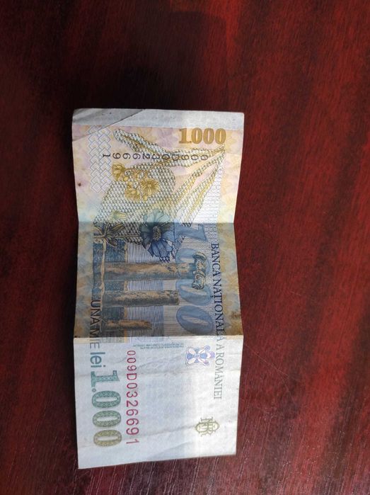 Bacnota veche 1000 lei