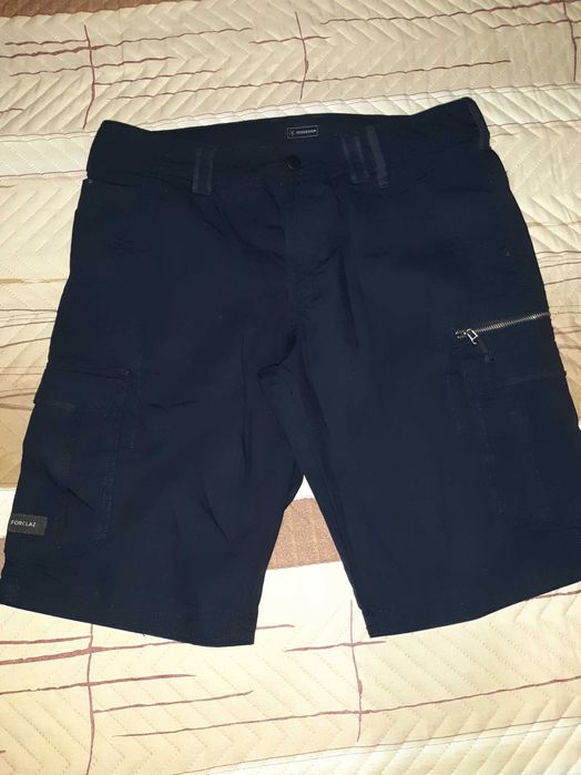 Мъжки къси панталони Forclaz, тъмно сини, размер 42(L)