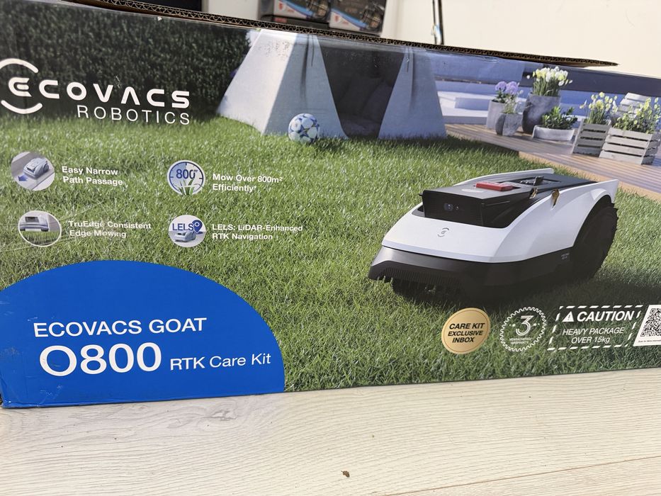 Vand robot de tuns iarba ecovacs goat o800 rtk care kit NOU