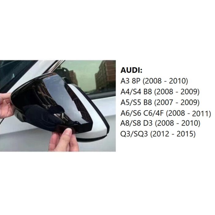 Тунинг Капаци за огледала BATMAN Audi A3 A4 A5 A6 A8 2008+
