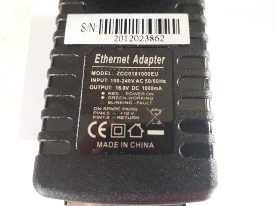 Adaptor PoE 18V 1A