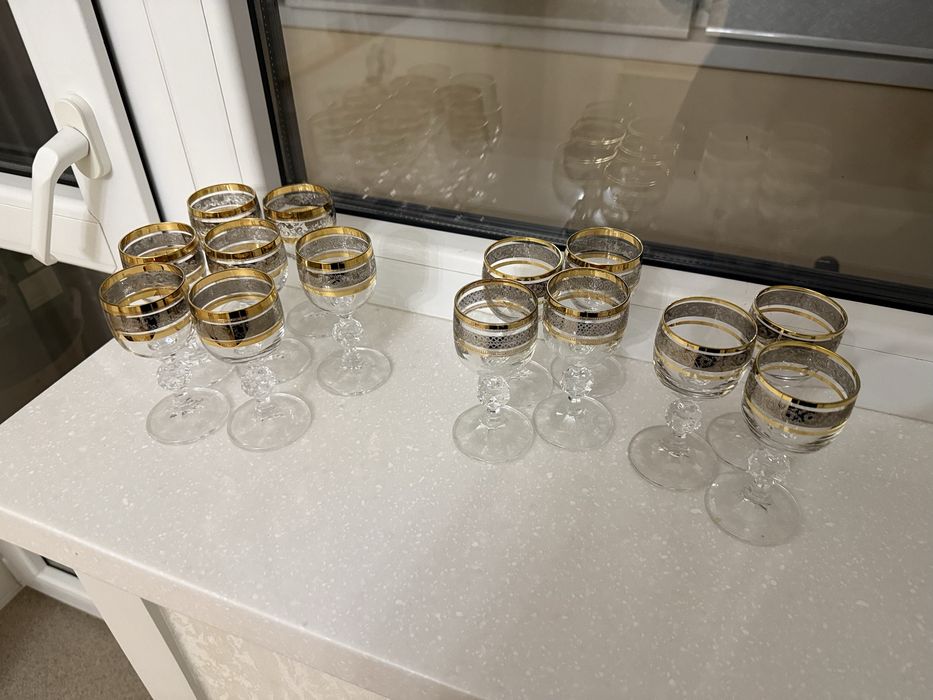 рюмки хрустальные