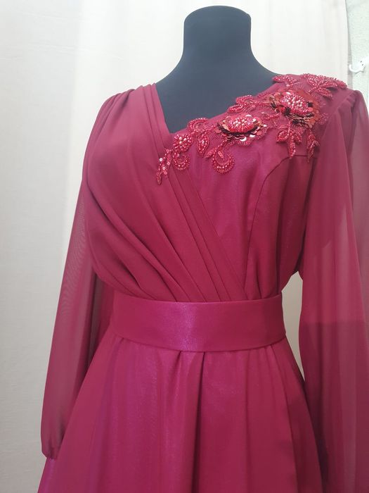 Rochie ocazie din voal