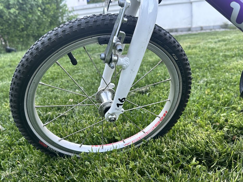 Bicicleta pentru copii, Woom 3, mov