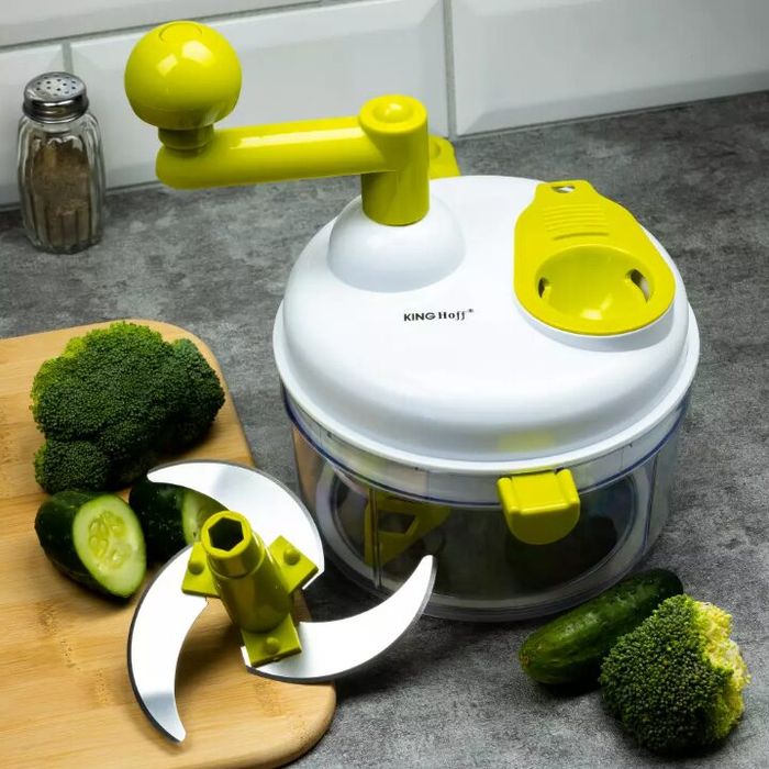 Tocator manual multifunctional, pentru legume si fructe, Kinghoff