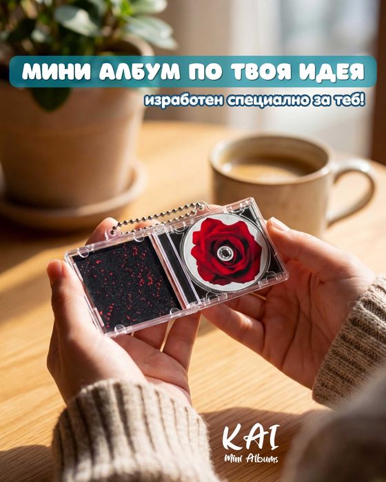 Персонализиран мини CD албум – оригинален подарък
