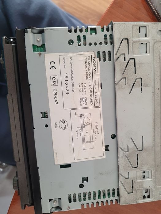 Radiocasetofon Sony XR-L500 mecanism  full logic