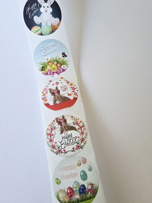 Стикери Великден,  самозалепващи се стикери