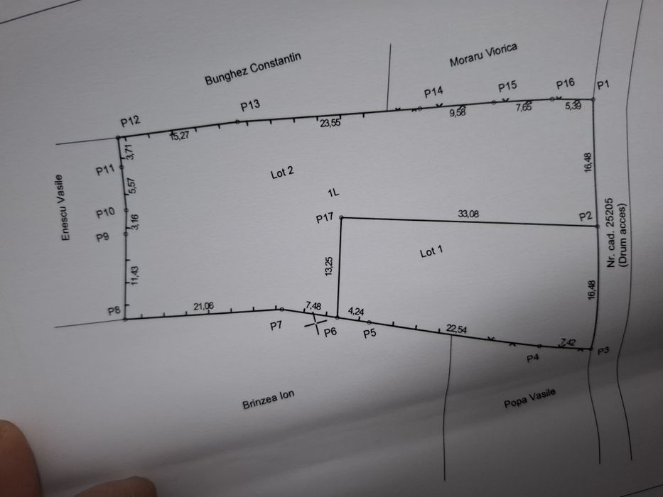 Vând 1198 mp teren comarnic!