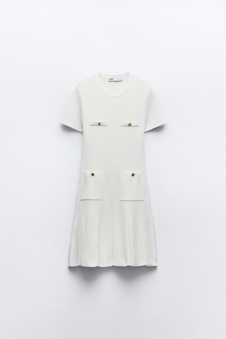 Нова с етикет рокля Zara