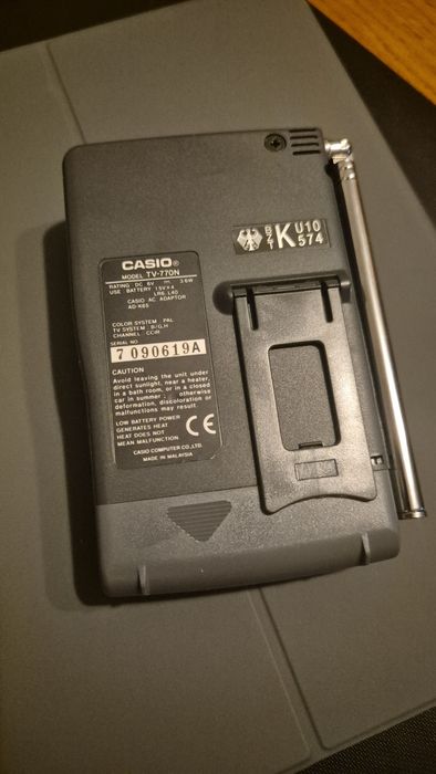 CASIO TV 770 N perfect functional import Germania