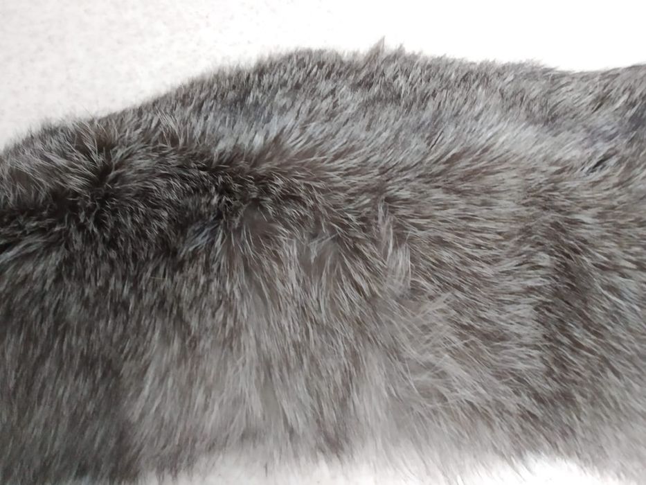 Воротник чернобурка