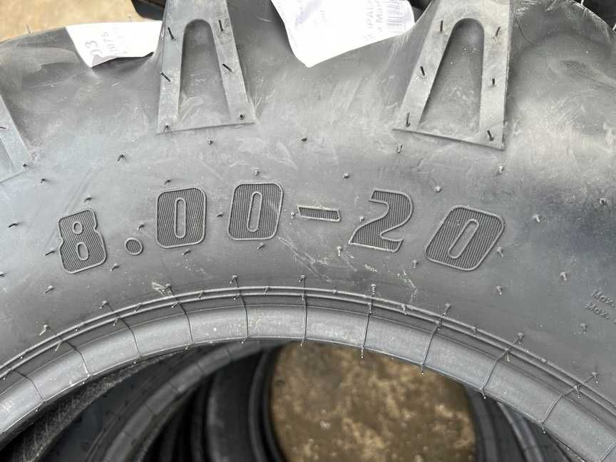 8.00-20 anvelope noi pentru tractor fata cu 8 pliuri