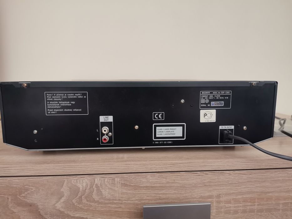 Cd player Sony Cdp-C661