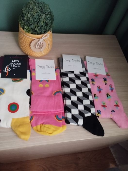 Коледни и други нови чорапи мъжки