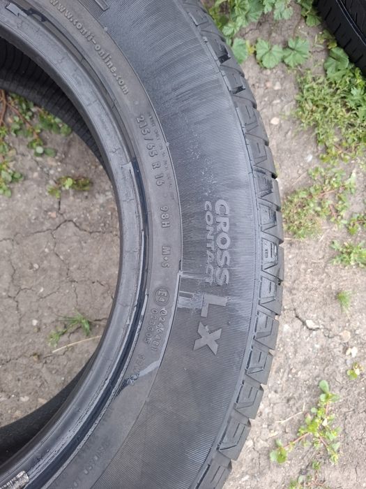 Vand set 2 anvelope 215 65 16 continental bune