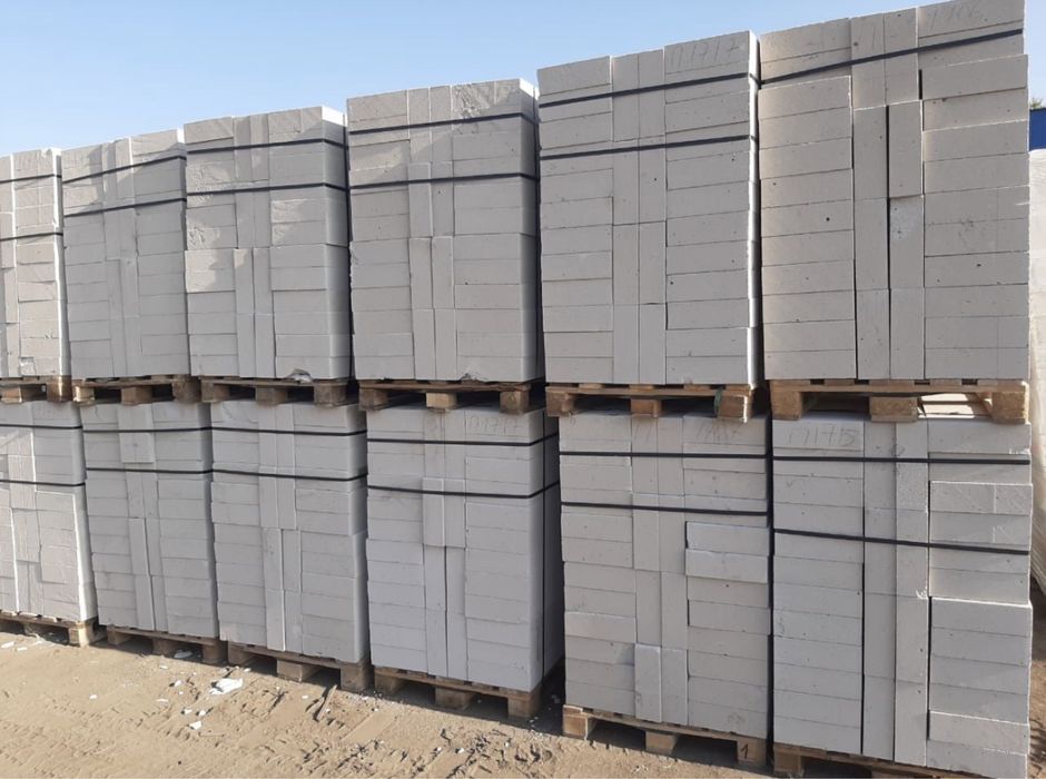 Продаем газаблок 10ка перегородочные