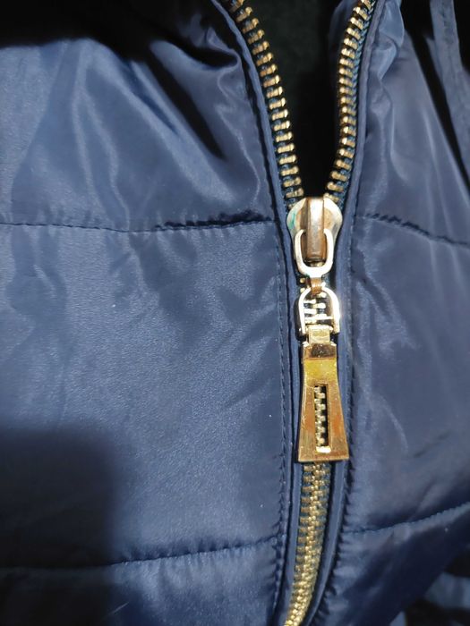 Geaca  stil Zara, albastra, marime S