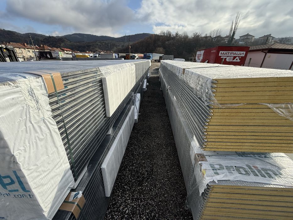 Термопанели, Покрив/Стена (Сандвич Панел)