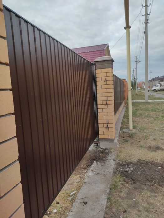 Ворота откатные от 450000тенге