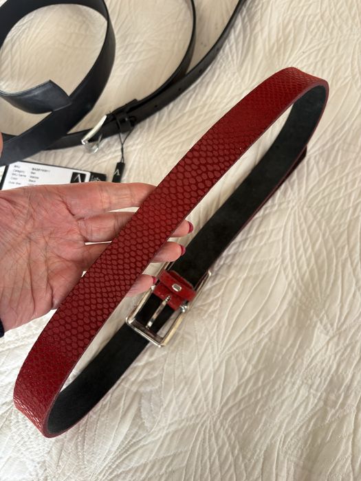 Кожени колани черен, кафяв, червен, бял Esprit, Promod