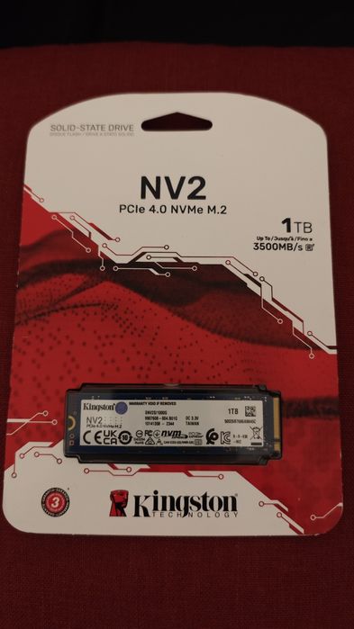 SSD m2 NVMe Kingston NV2 1TB sigilat
