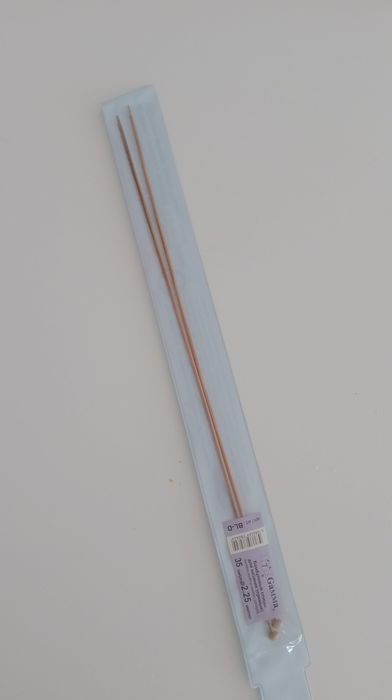 Спицы Gamma бамбук 2,25 тонкие гибкие длина 35