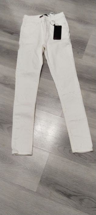 Белые джинсы женские s размер