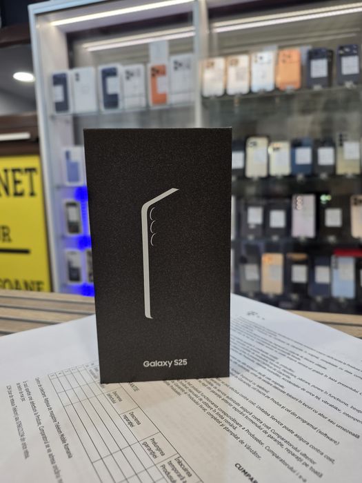 Galaxy S25 5G 256GB. 12GB RAM. Sigilat !! 2 Ani Garantie