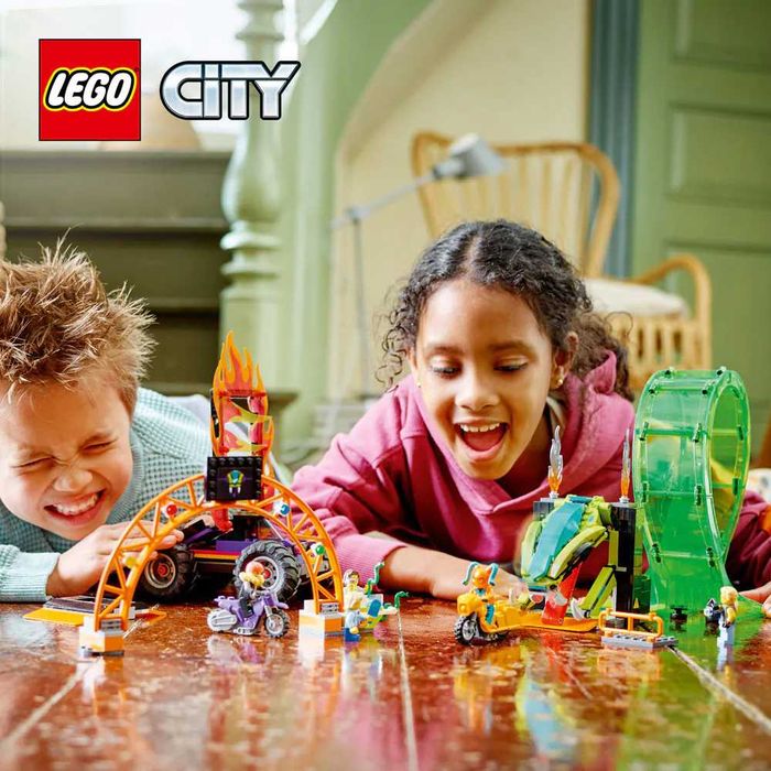 LEGO City Арена за каскади с два лупинга 60339 Лего