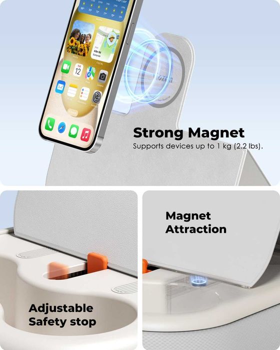 Стойка за таблет Viozon, съвместима с 4-13" телефон/таблет, сгъваема