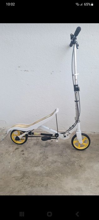 Trotinetă Space Scooter X580 Albă – Propulsie prin balans. Suportă 90 kg