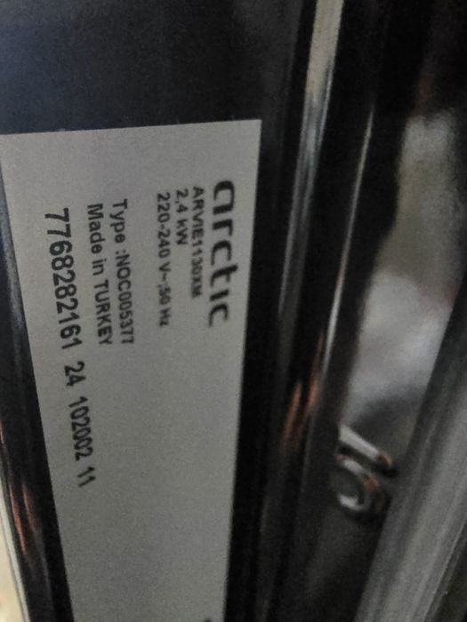 Нова фурна за вграждане Arctic ARVIE1130XM,71 л,