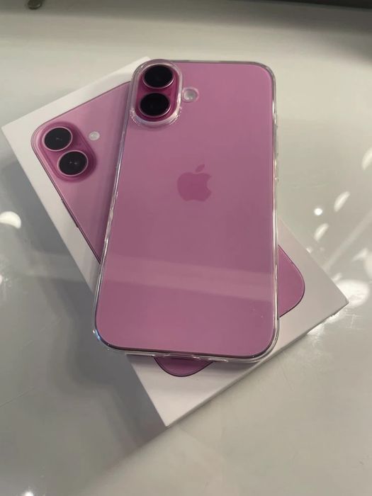 Iphone 16 розовый