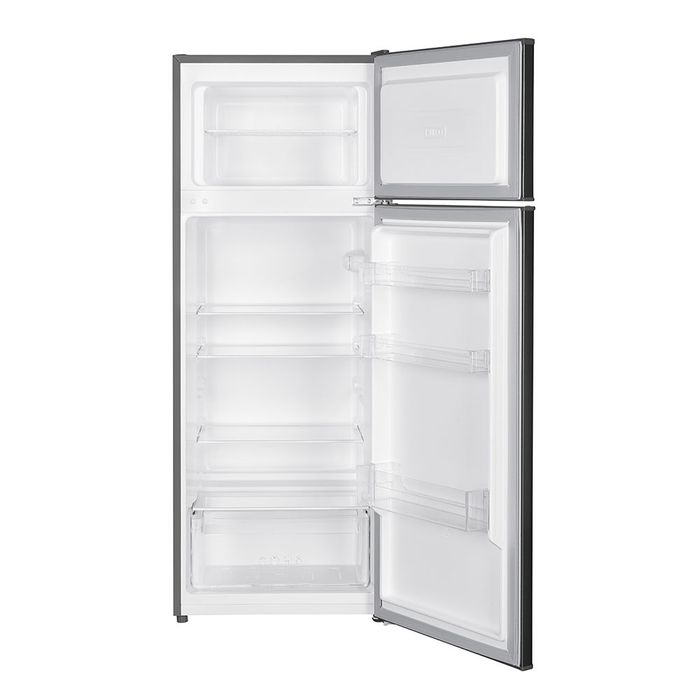 Нов черен хладилник/фризер с горна камера Мюлер/Muhler