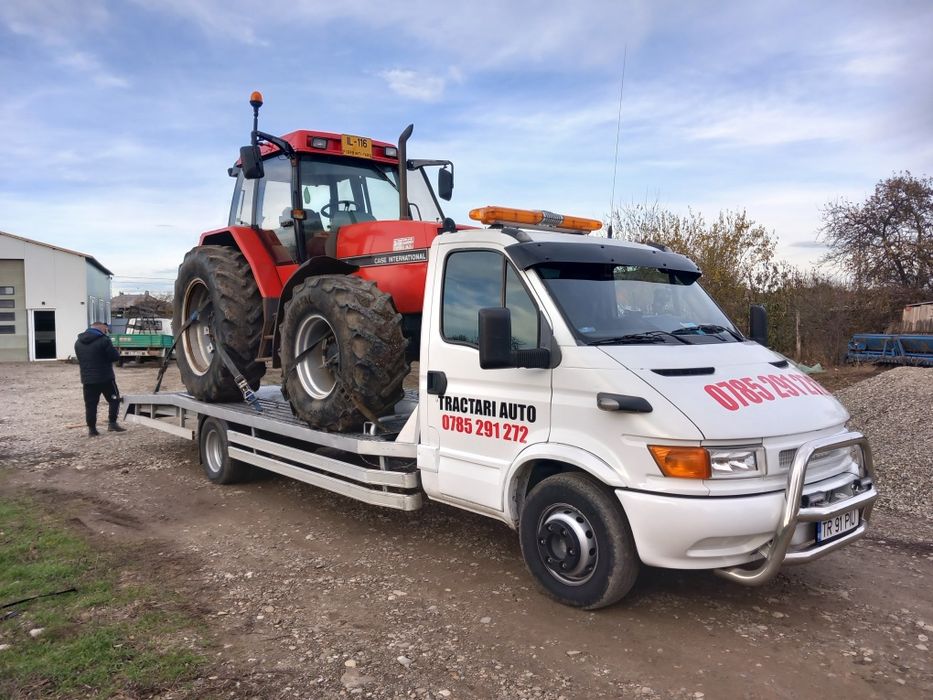 Tractari auto Alexandria Transport Tractor casei Clas New holland jcb
