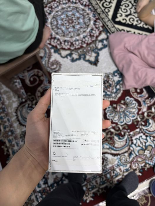 Каробка айфон 16 чёрный